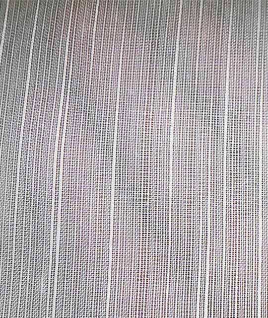 Wide White Vertical Striped Sheer Curtains - Harmony Line