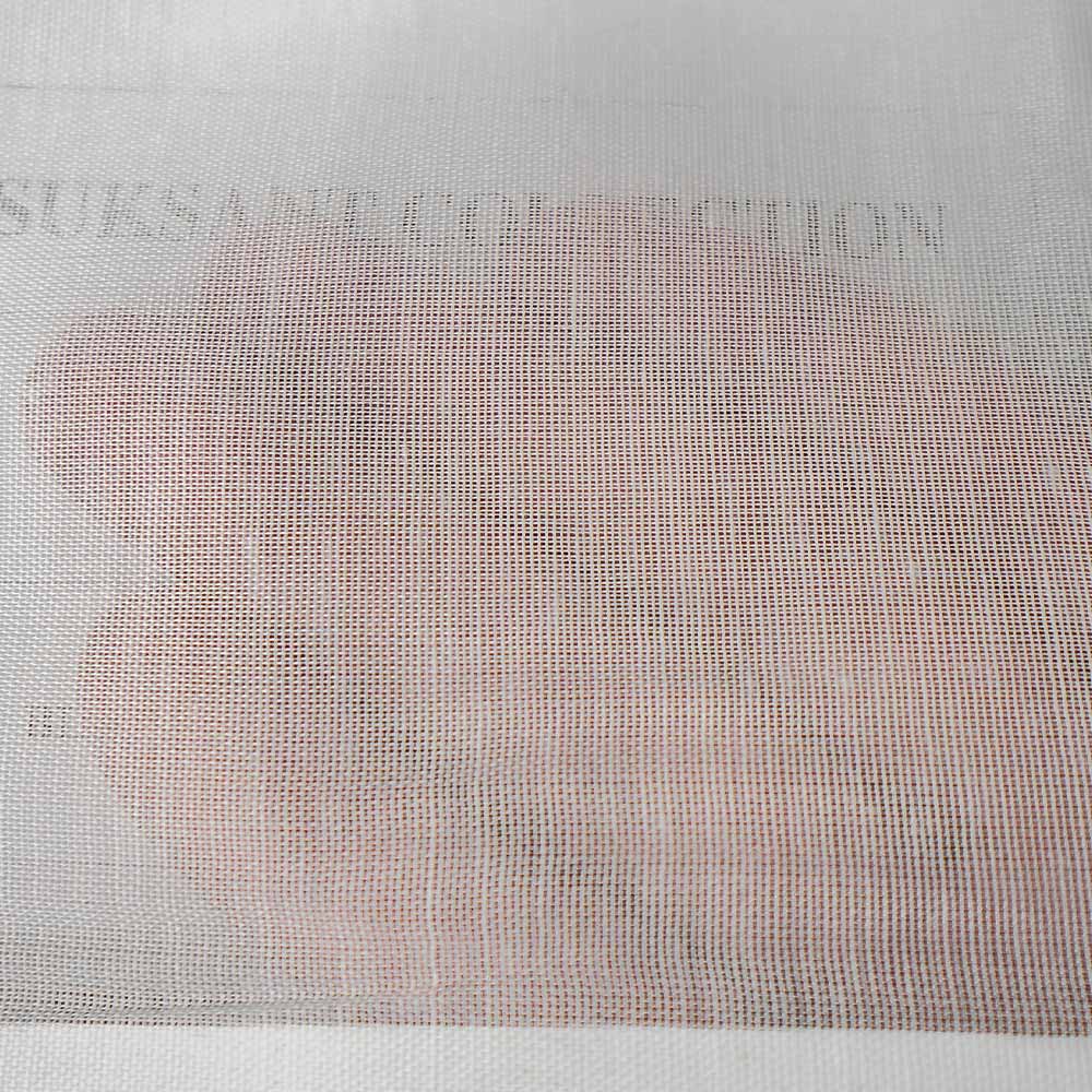 Fine White Wide Sheer Curtains HA-208.