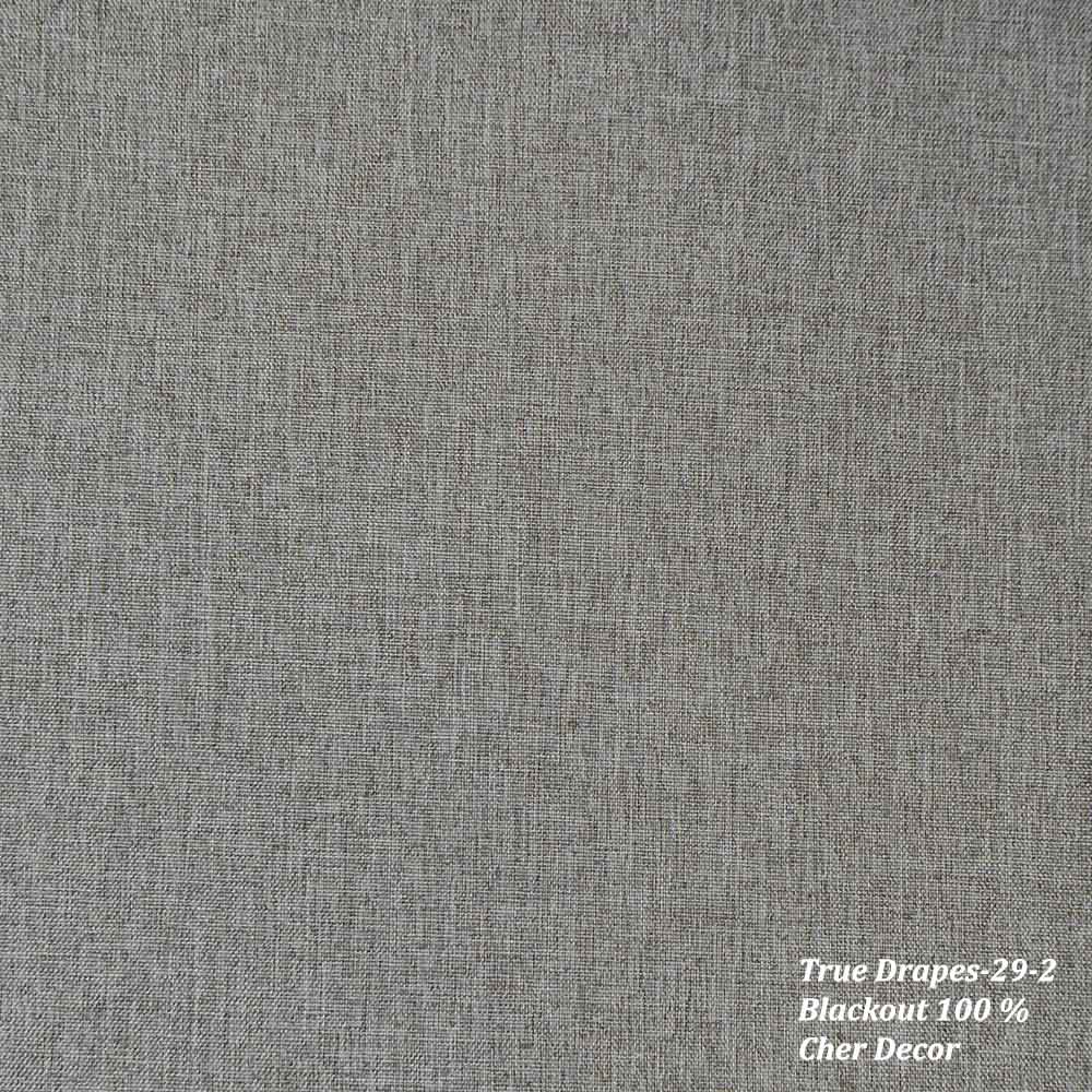 Light Gray Blackout Curtain Fabric with 280 cm Width.