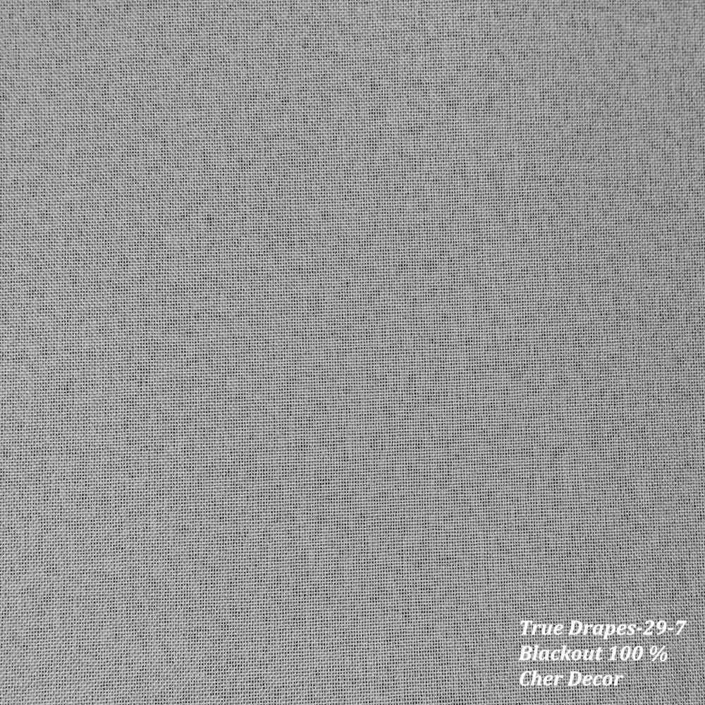 Lighter Gray Blackout Curtain Fabric with 280 cm Width.