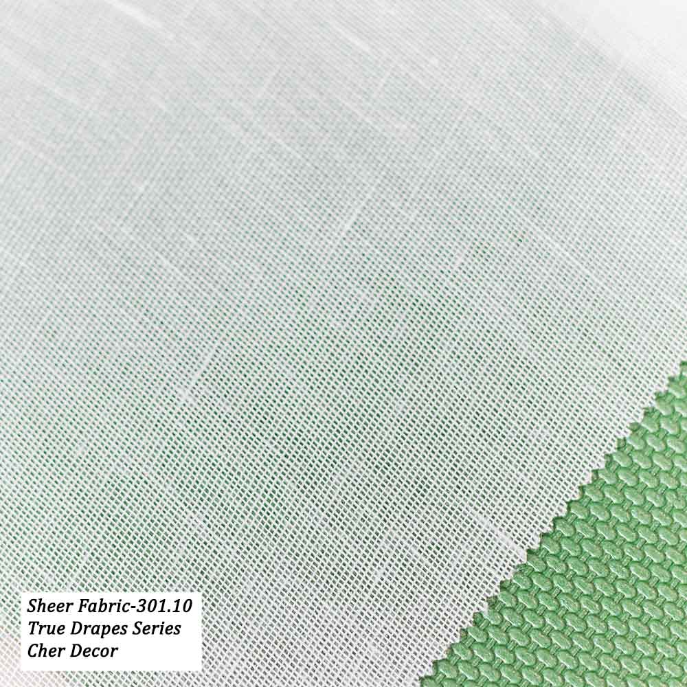 Fine Mesh Pattern White Sheer 320 cm Width.