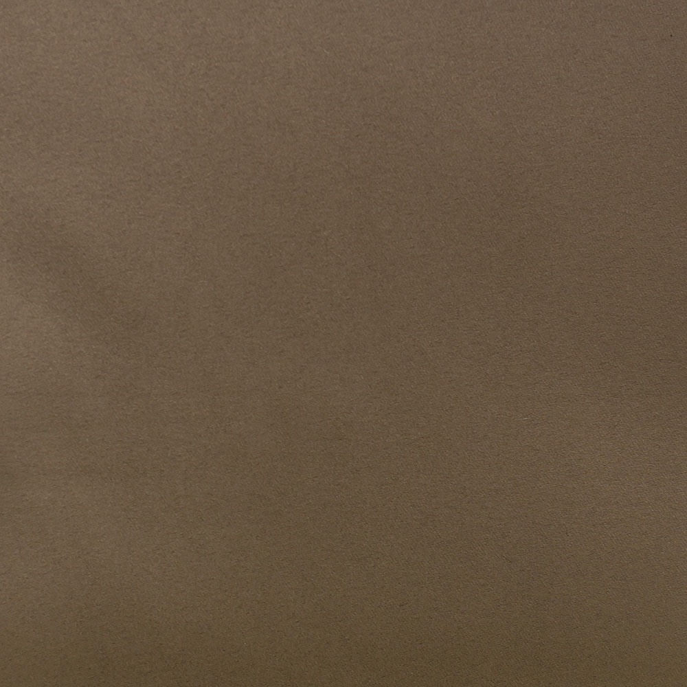 Smooth Plain Brown Dimout Fabric 100% Polyester.