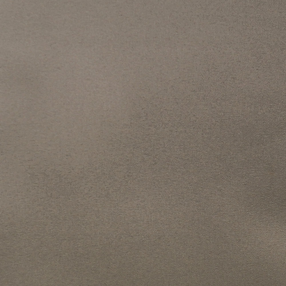 Smooth Plain Khaki Dimout Fabric 100% Polyester.
