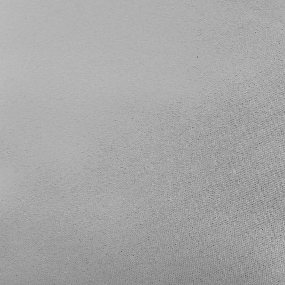 Smooth Plain Light Gray Dimout Fabrics 100% Polyester.