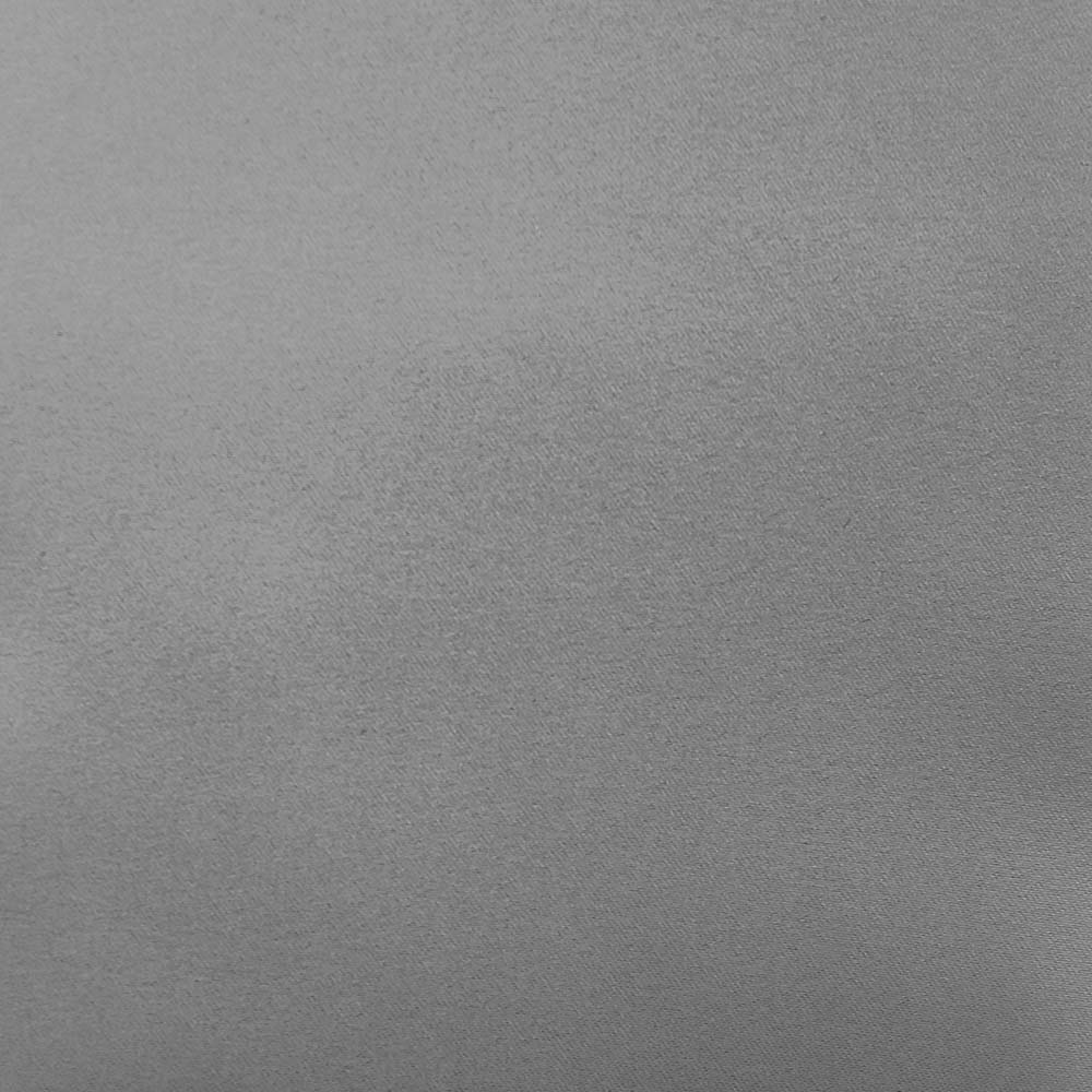 Smooth Plain Gray Dimout Fabrics 100% Polyester.