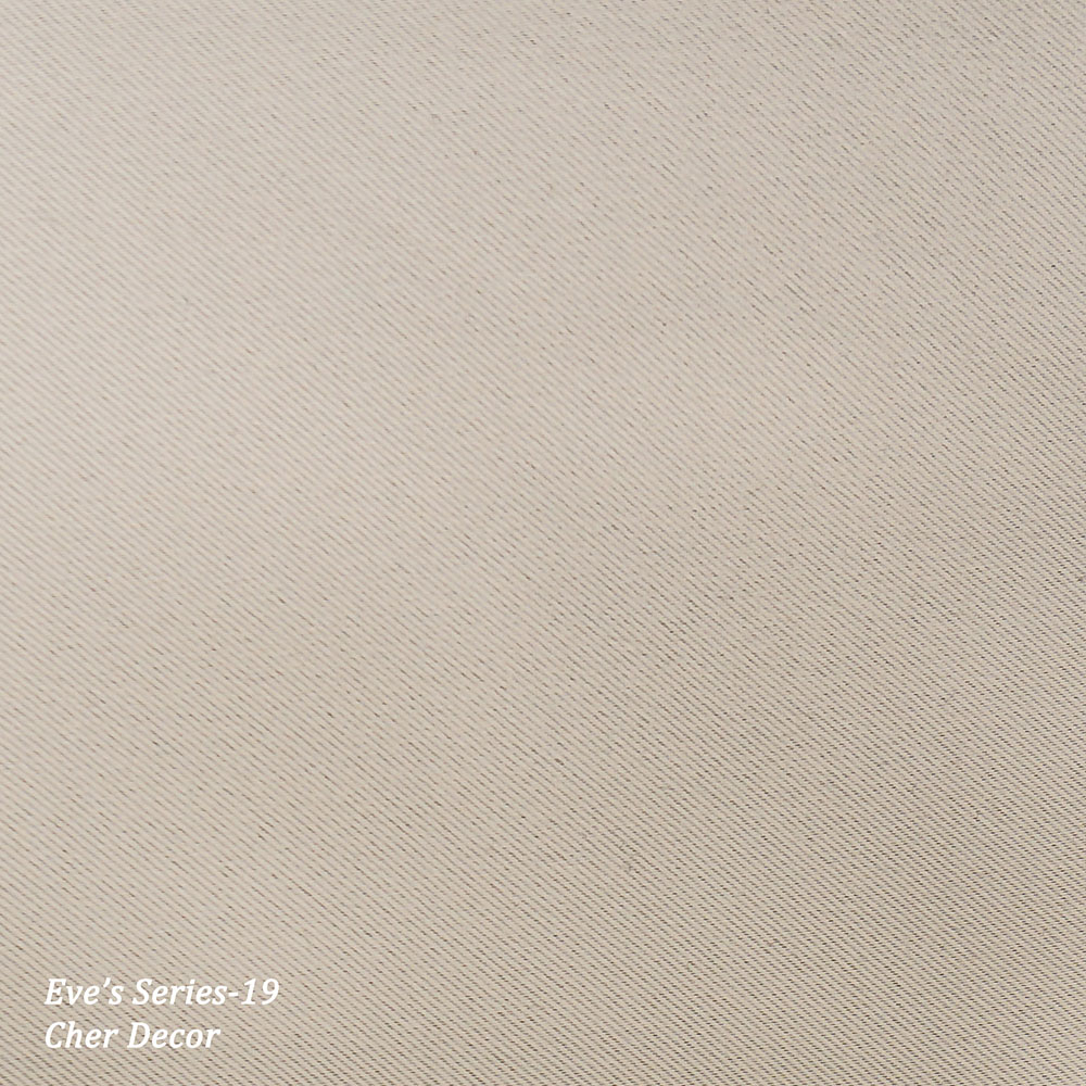 Beige Dimout Anti-dust, Anti-mites and Flame Retardant Fabric.