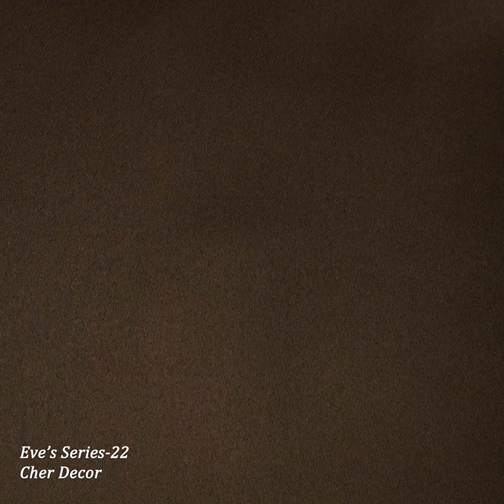 Anti Dust Mites and Flame Retardant Brown Dimout Curtain Fabric.