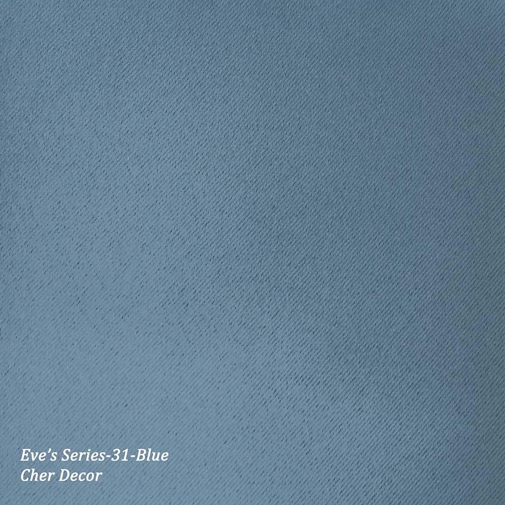 Blue Anti Dust Mites and Flame Retardant Dimout Fabric.