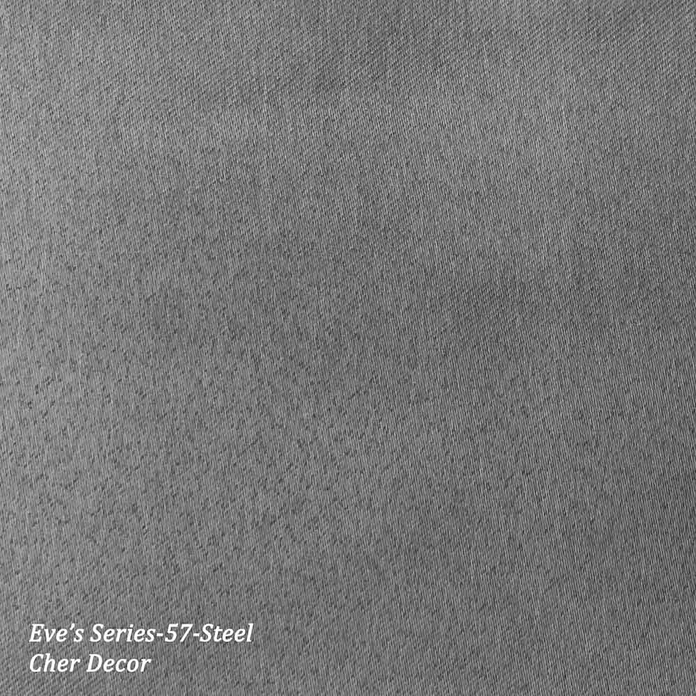 Flame Retardant Anti Dust Mites Heathered Steel Color Fabric.