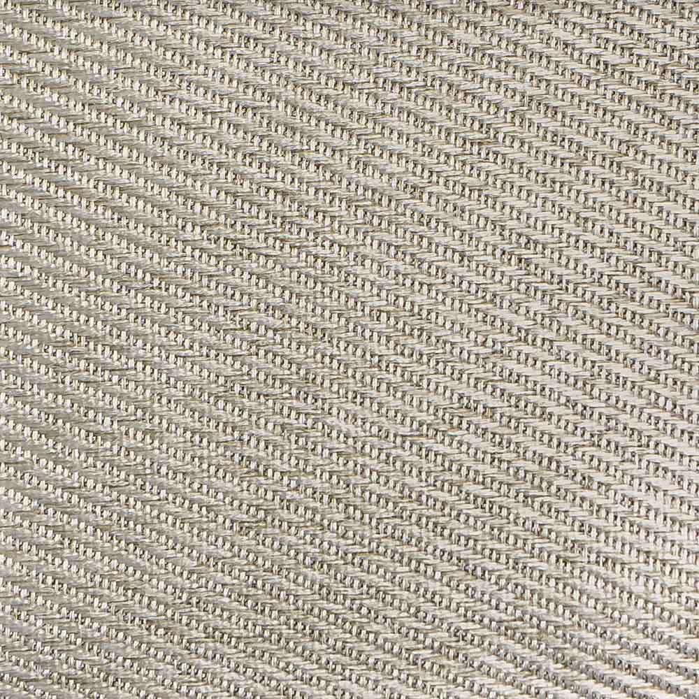 Flame Retardant Diagonal Weave Pattern Off-White Dimout Fabric.