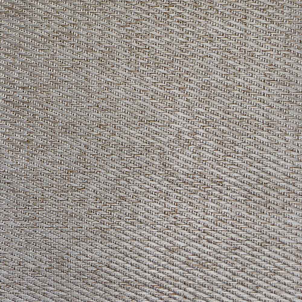 Flame Retardant Diagonal Weave Pattern Light Brown Dimout Fabric.