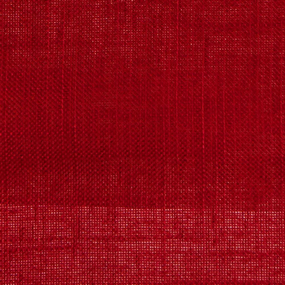 Flame Retardant Fine Mesh Mix Stripes Red Sheer.