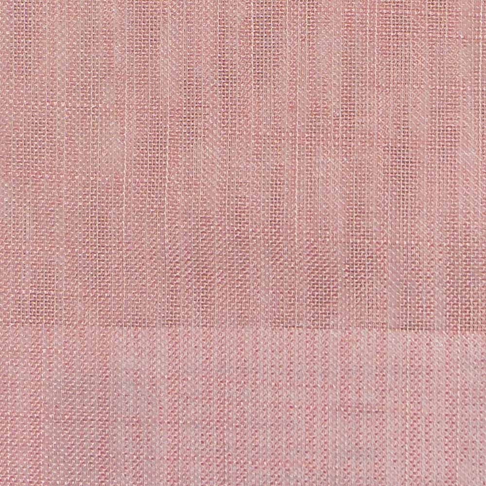 Flame Retardant Fine Mesh with Mix Stripes Pink Sheer Fabric.