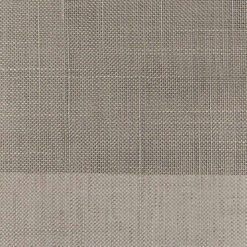 Flame Retardant Fine Mesh with Mix Stripes Light Brown Sheer Fabric.