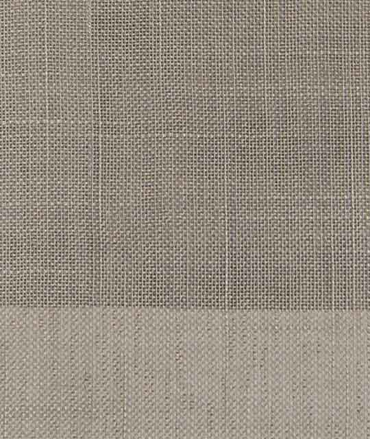 Flame Retardant Fine Mesh Mix Stripes Light Brown Sheer