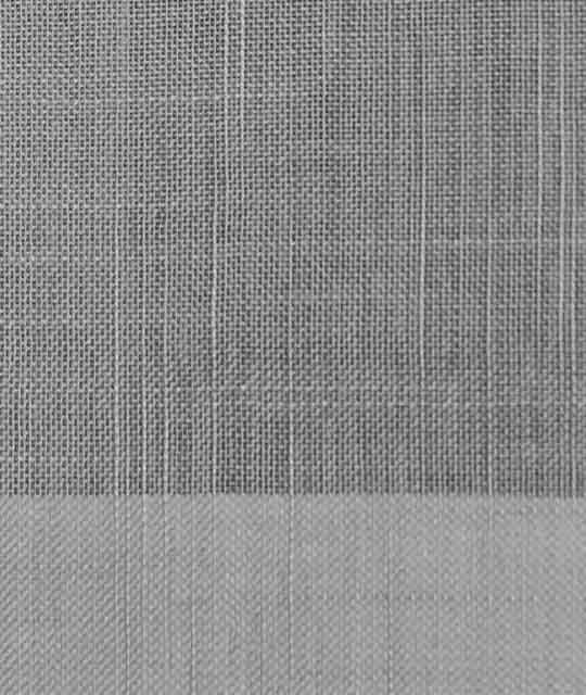 Flame Retardant Fine Mesh Mix Stripes Gray Sheers - Eve's