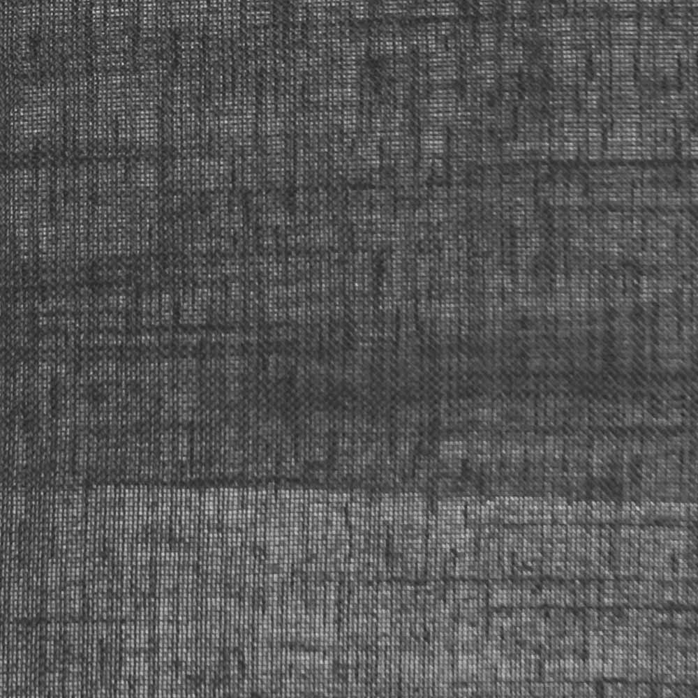 Flame Retardant Fine Mesh Mix Stripes Black Sheer Fabric.