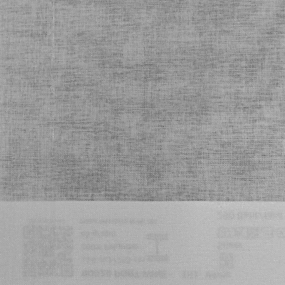 Flame Retardant Super Fine Mesh White Sheer Fabric.